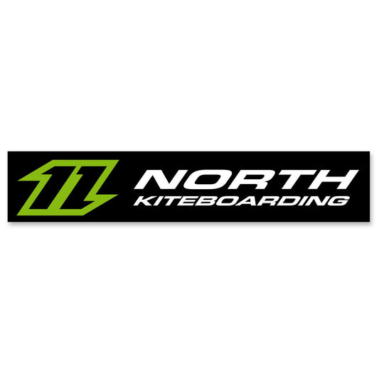 North Kiteboarding Rectangular Banner Sticker - Kitesurf