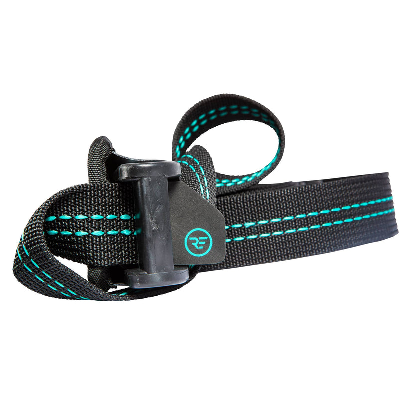 Ride Engine Trip Tie Down Black Narrow Straps