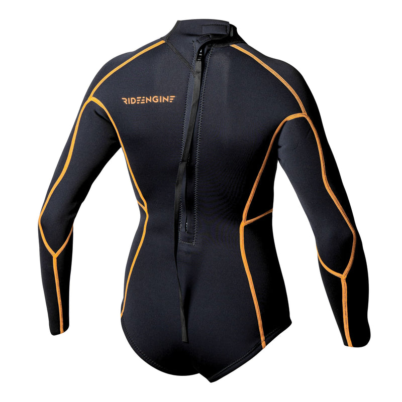 Ride Engine Women's Sensor 2mm Back Zip Long Sleeve Bikini Springsuit