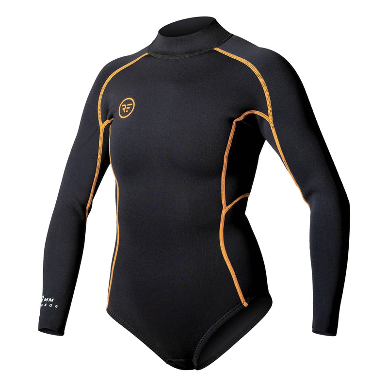 Ride Engine Women's Sensor 2mm Back Zip Long Sleeve Bikini Springsuit