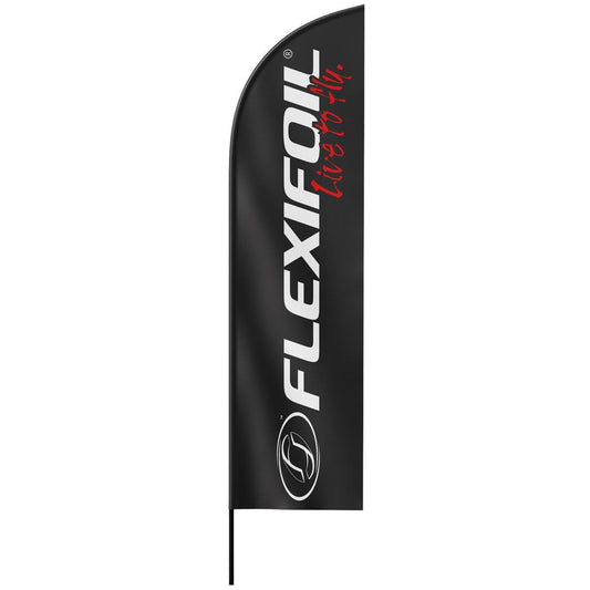 Flexifoil 'Live To Fly' Feather Wind Banner - Kitesurf