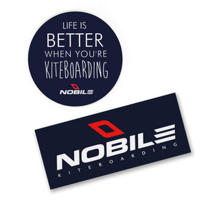 Nobile 'Life Is Better' Sticker Set - Kitesurf