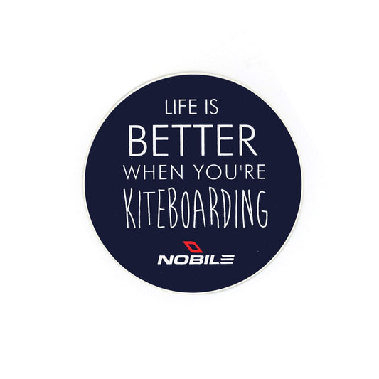 Nobile 'Life Is Better' Sticker Set - Kitesurf