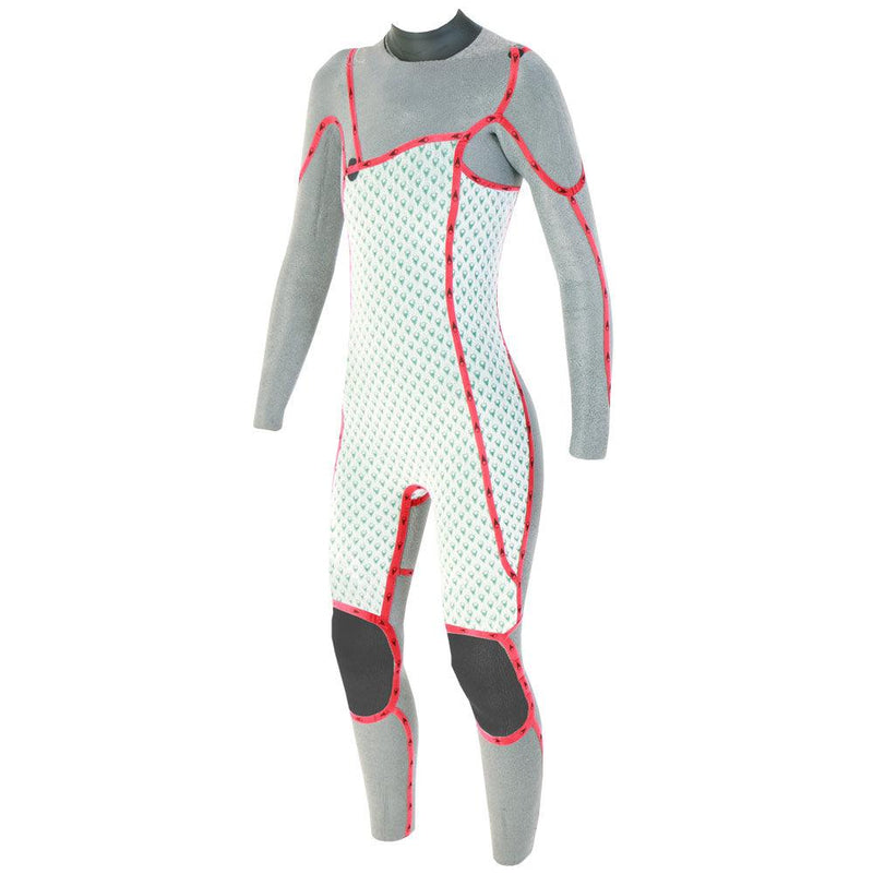 Sooruz Guru Pro Women's Chest-Zip (5/4) - Kitesurf