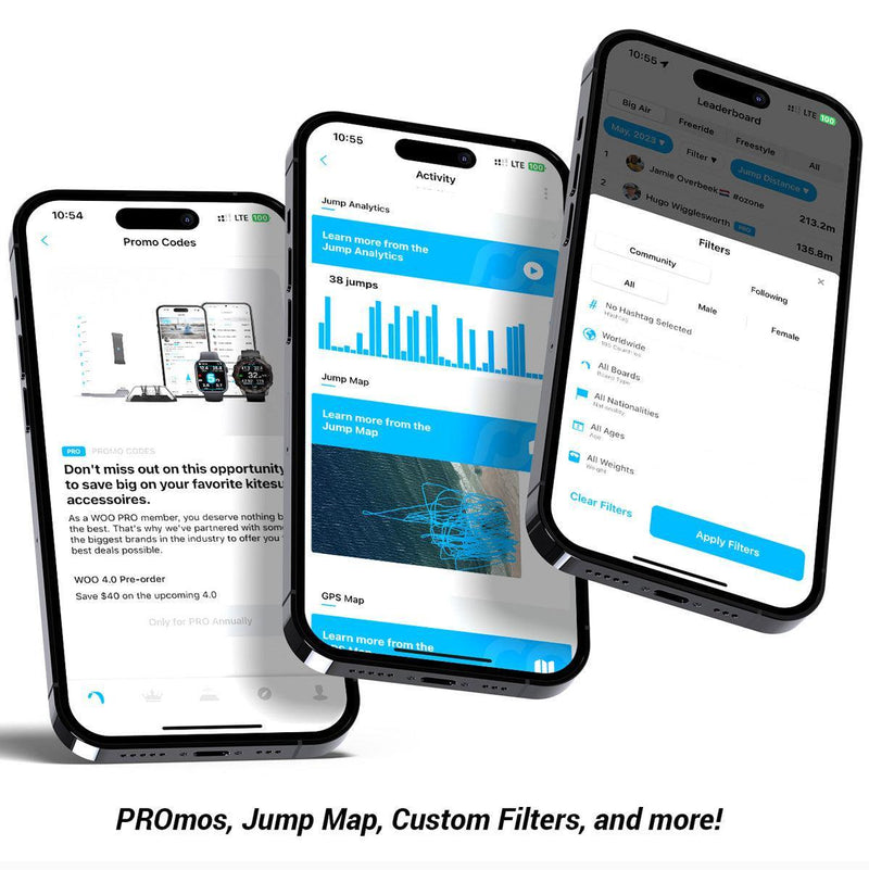 WOO 4.0 Sports Device - Kitesurf